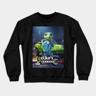 Shop the World of Gecko's Garage: Toys, Clothes, and More Crewneck Sweatshirt